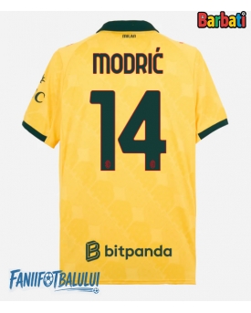 AC Milan Luka Modric #14 Tricou Fotbal Replică 2025-26 Barbati Treilea